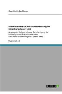 mittelbare Grundstücksschenkung im Schenkungsteuerrecht