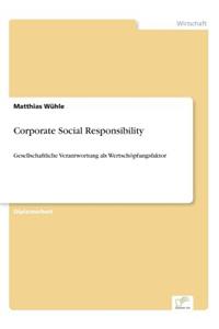 Corporate Social Responsibility