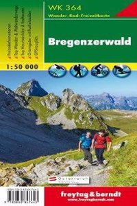 Bregenz Forest Hiking + Leisure Map 1:50 000