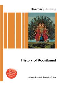 History of Kodaikanal