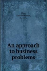 approach to business problems