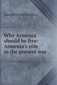 Why Armenia should be free: Armenia's role in the present war