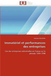 Immatériel Et Performances Des Entreprises