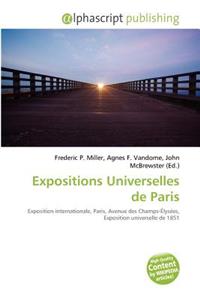 Expositions Universelles de Paris