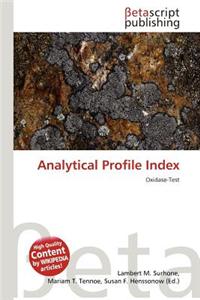 Analytical Profile Index