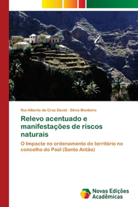 Relevo acentuado e manifestações de riscos naturais
