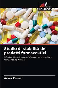 Studio di stabilità dei prodotti farmaceutici