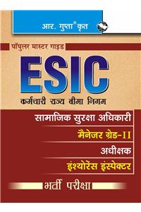 Esic - Insurance Inspector/Managers Etc. Guide