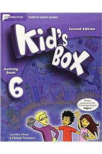 Kid's Box for Spanish Speakers Level 6 Activity Book with CD ROM and My Home Booklet