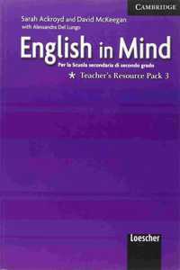 English in Mind 3 Teacher's Resource Pack Italian Edition