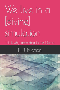 We live in a [divine] simulation