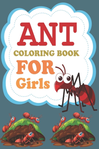 Ant Coloring Book For Girls