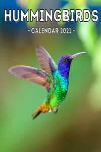 Hummingbirds Calendar 2021