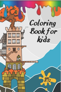 Coloring Book For Kids Ages 8-12
