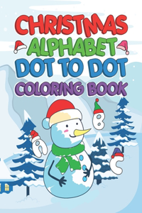 Christmas Alphabet Dot To Dot Coloring Book