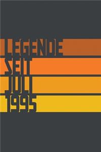 Legende seit Juli 1995