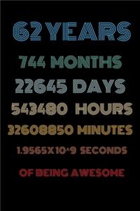 62 years of being awesome