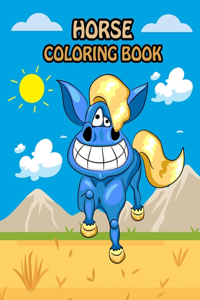 Horse Coloring Book