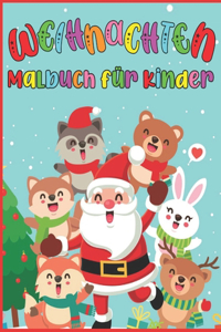 Weihnachten Malbuch für Kinder
