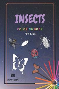 Insects Coloring Book