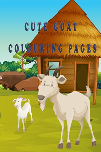 Cute goat coloring pages