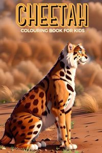 Cheetah Coloring Book For Kids