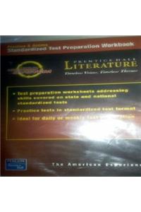 Prentice Hall Literature Timeless Voices Timeless Themes 7th Edition Test Preparation Workbook Grade 11 2002c