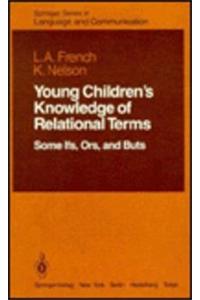 Young Children's Knowledge of Relational Terms