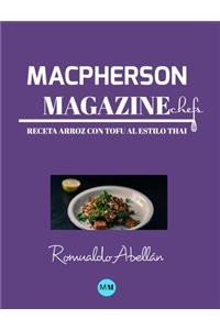Macpherson Magazine Chef's - Receta Arroz con tofu al estilo thai