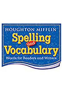 Houghton Mifflin Spelling and Vocabulary: Student Edition Non-Consumable Ball & Stroke Level 2 2004