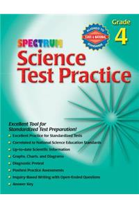 Science Test Practice, Grade 4