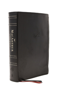 Esv, MacArthur Study Bible, 2nd Edition, Leathersoft, Black, Thumb Indexed