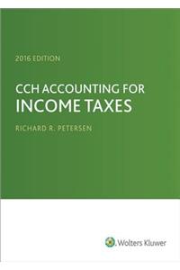 Cch Accounting for Income Taxes 2016