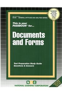 DOCUMENTS and FORMS