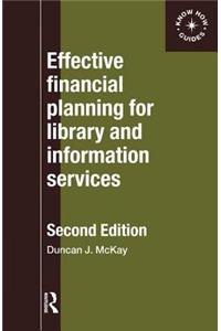 Effective Financial Planning for Library and Information Services