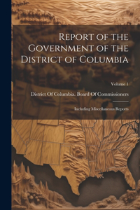 Report of the Government of the District of Columbia