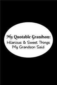 My Quotable Grandson