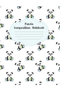 Panda Composition Notebook