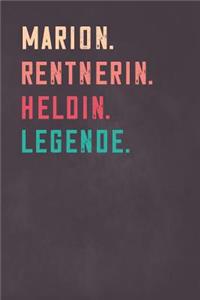 Marion. Rentnerin. Heldin. Legende.