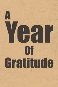 A Year of Gratitude