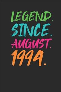 Legend Since August 1994