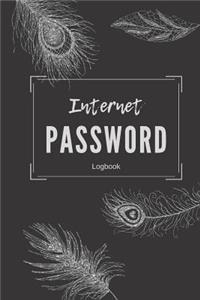 Internet Password Log Book