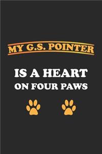 My G.S. Pointer is a heart on four paws