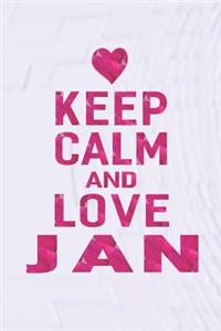 Keep Calm and Love Jan
