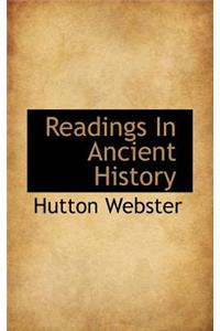 Readings in Ancient History