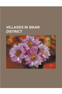 Villages in Sikar District