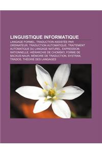 Linguistique Informatique