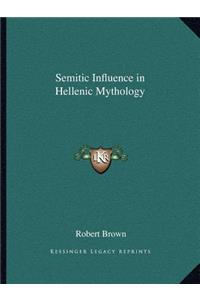 Semitic Influence in Hellenic Mythology