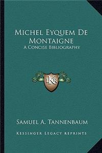 Michel Eyquem de Montaigne