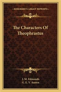 The Characters of Theophrastus